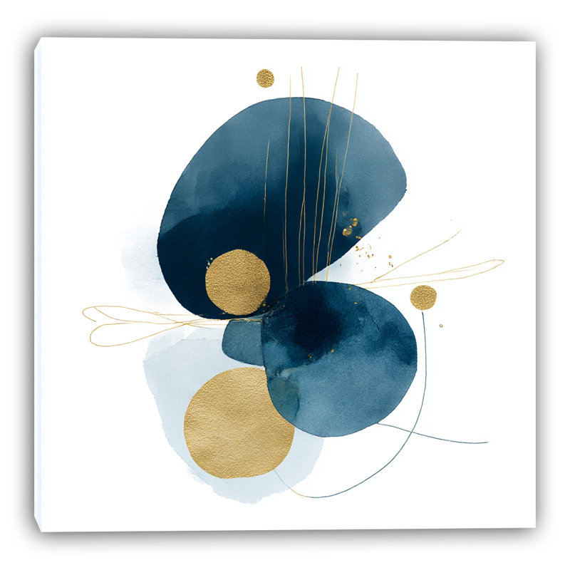 «Midnight Balance», art mural sur toile tendue, L 30 po x H 30 po x P 1,5 po