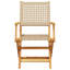 22-3 Wicker/Rattan Garden Chair With Cushion Folding Chair Set-105675896