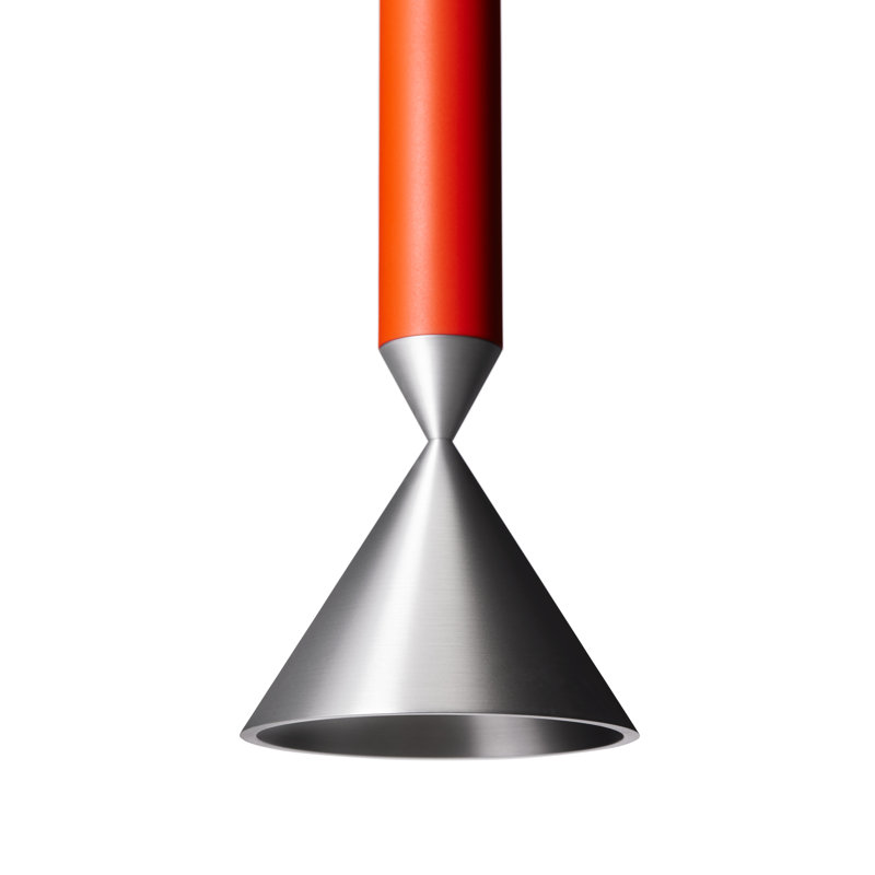 Apollo, 151" H x 4.92" W x 4.92" D, Turtledove/Aluminium
