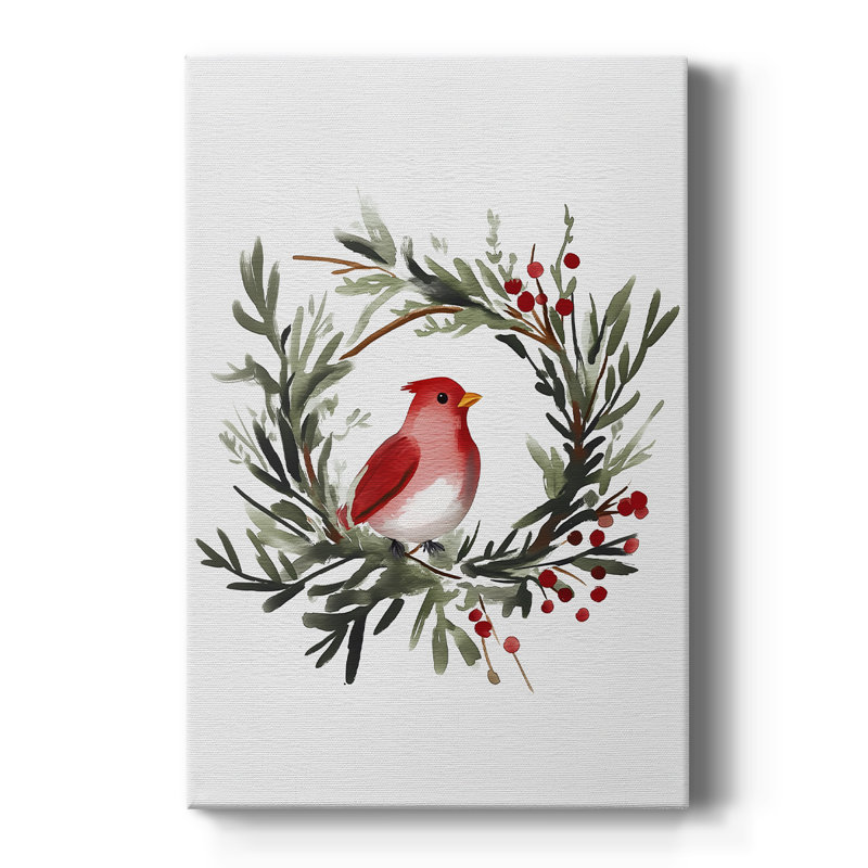 Art des Fêtes de Noël - Toile tendue avec châssis CMLX, H 27 po x l 18 po