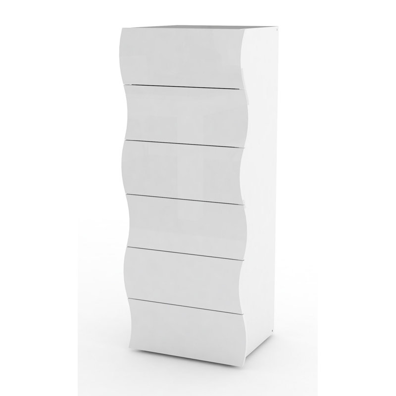 Godana 50cm W 6 - Drawer Chest of Drawers