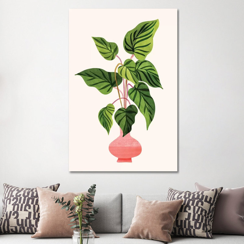Thrive 1 Piece Wrapped Canvas Painting, 152.5 cm H x 101.5 cm W