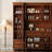 Nut-brown Solid Wood Sideboard