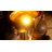 21.75"H 2-Tiered Zen-Style Bronze Hippo Polyresin Outdoor Fountain With Pump And LED Light (KD)