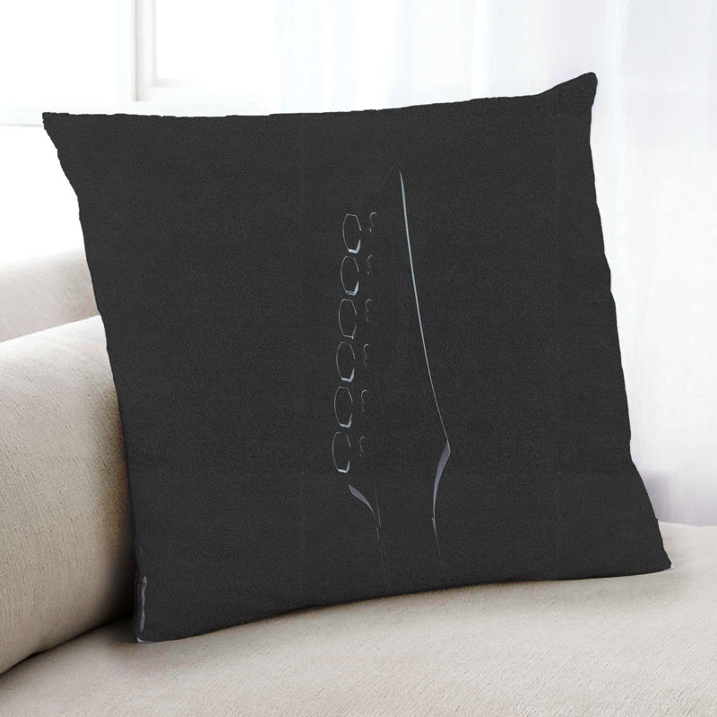 Coussin Music Music, Microsuède