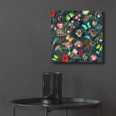 «Tropic Fun Vintage» par Mark Ashkenazi, art mural en verre acrylique
