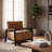 Kimihiko Faux Leather Armchair
