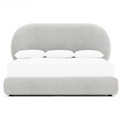 Monolith Upholstered Panel Bed