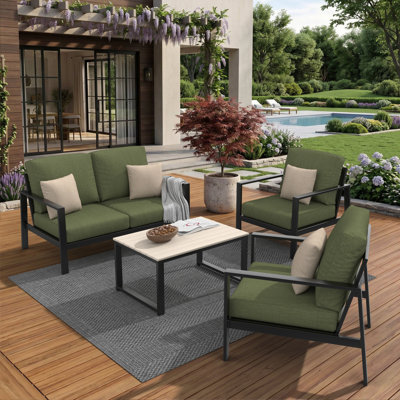 Ensemble de conversation Townsend avec coussins Sunbrella®
