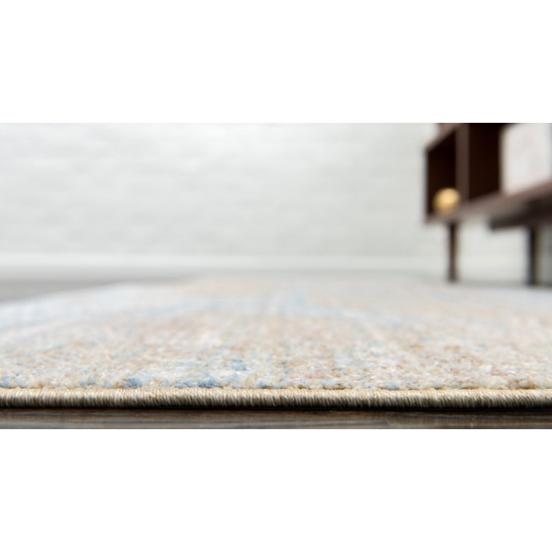 Rosamonde Oriental Indoor Rug, Round 6'1"