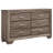 Brookes 6-drawer Dresser Washed Taupe-93620010
