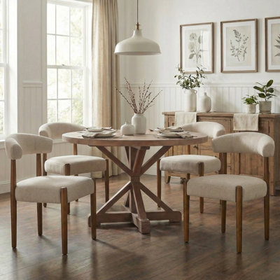 Ensemble de 4 chaises de salle à manger Allegro