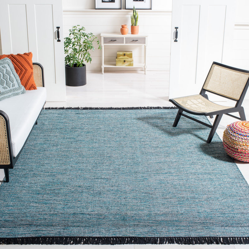 Montauk Hand Woven Cotton Rug, Rectangle 4' x 6'
