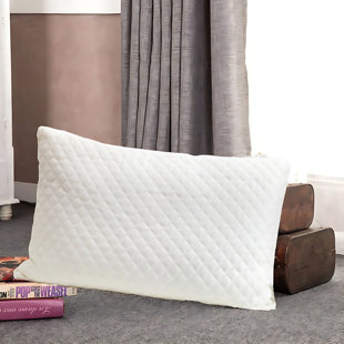 Continental Sleep, Bed Wedge Pillow With High Density Foam