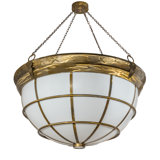 Lustre géométrique unique à 18 lumières Kahe
