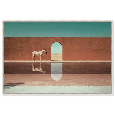Western Reflections Print by Oliver Gal