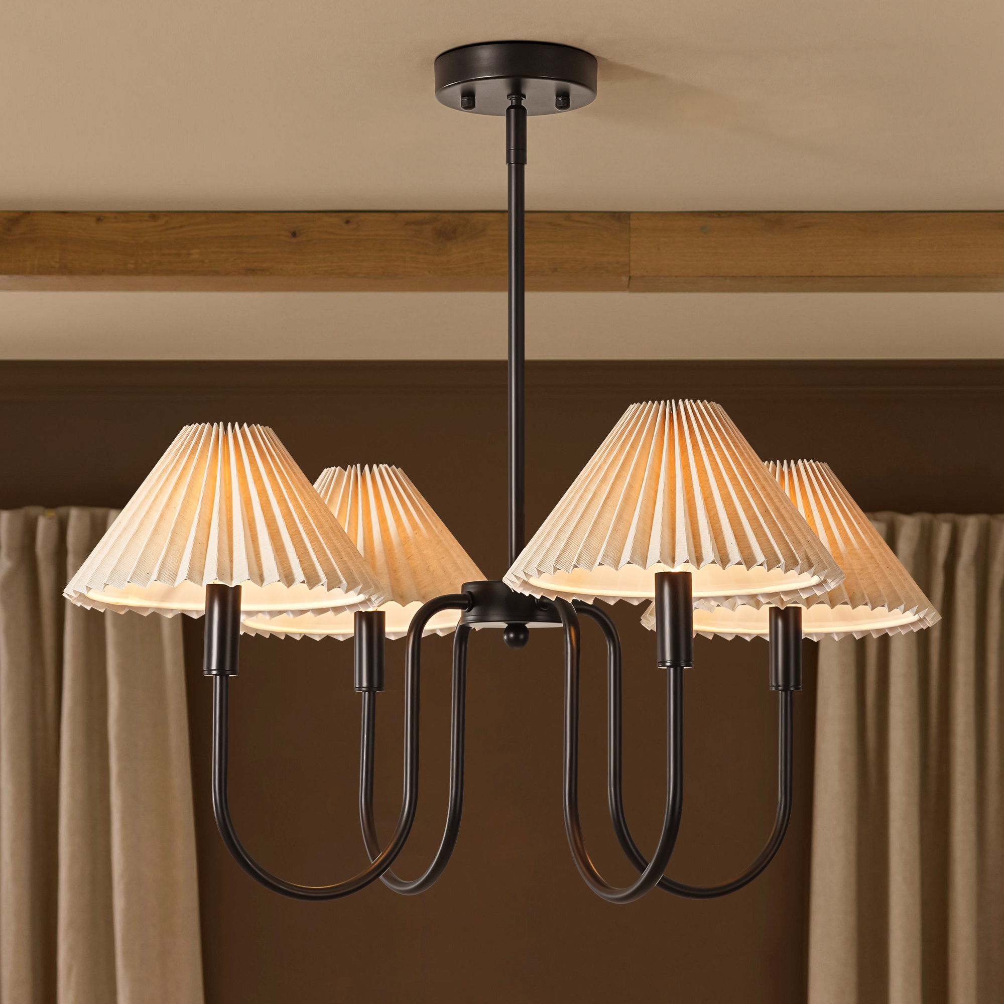 Ophelia & Co. 4-Light Classic / Traditional Dimmable Chandelier | Wayfair