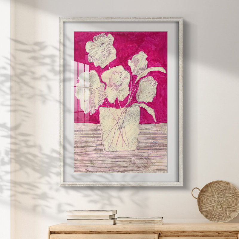 Fougeres -Gallery Wrapped Canvas, 28.5'' H x 20.5'' W, White