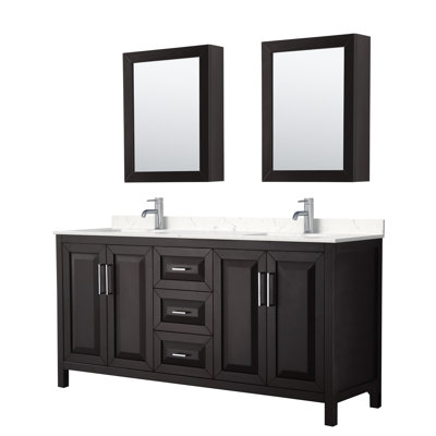 Daria 72'' W Double Vanity
