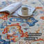 Tapis à motif floral lavable Scheri-306048428