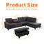 Canapé modulaire 95,5 po Gavette-1399760177