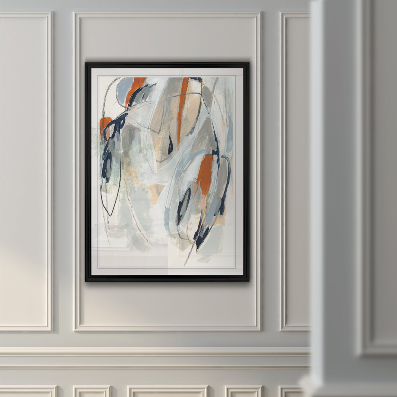 «Obfuscation I», reproduction sur toile, H 26,5 po x l 36,5 po, Impression encadrée, Noir