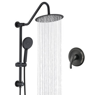 Système de douche complet avec valve brute