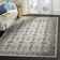 Tapis gris Christa