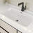 French light luxury simple style bathroom cabinet