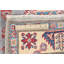 Tapis oriental moderne unique gris clair 4 x 6 One-of-a-Kind