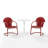 Burley 2 - Person Patio Dining Set with Round Table-476504867