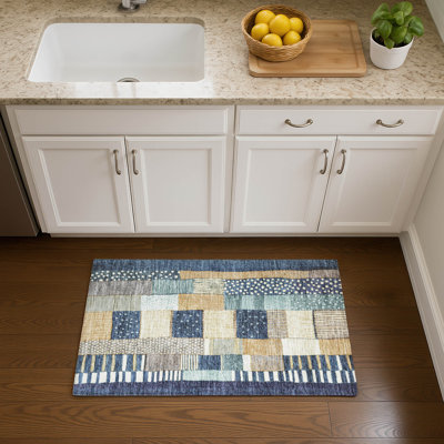 Premium Machine Washable Millbrook AMF1960 Geometric Rug