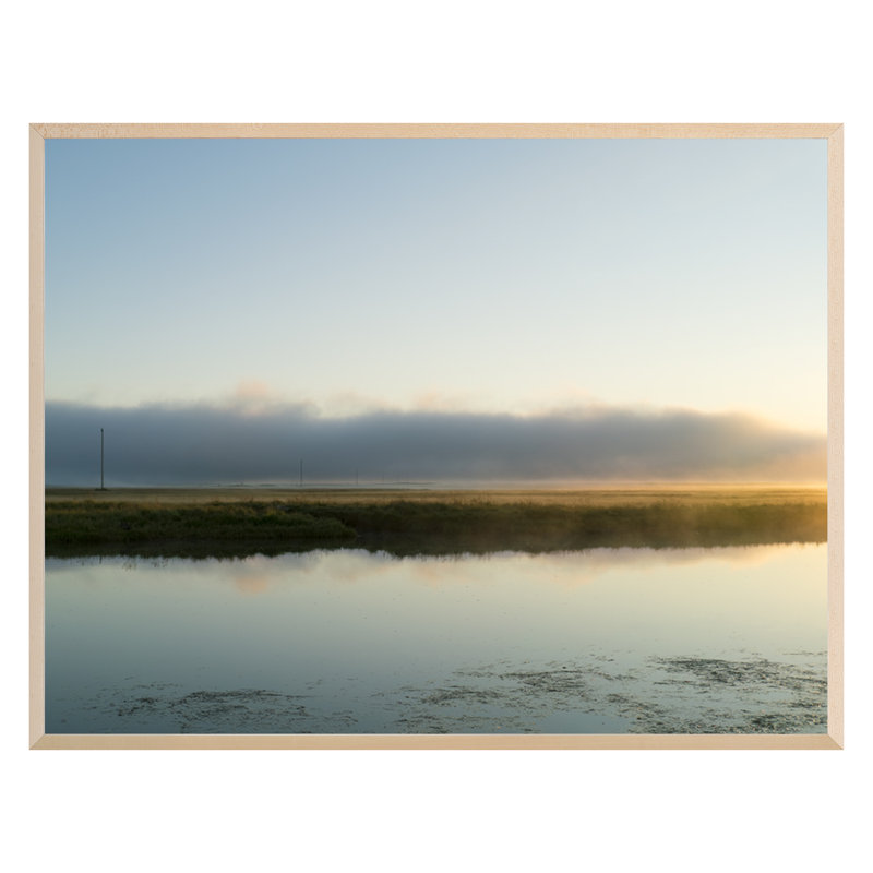Sunset 1 Print by Kwak, Tommy, Maple Single Picture Framed