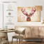 Cerf rose floral-107922474