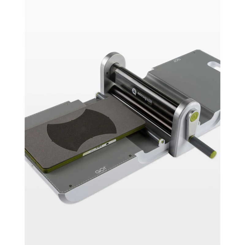 AccuQuilt GO! Matrice de découpe de tissu Apple Core pour projets de courtepointe et de pièces courbées