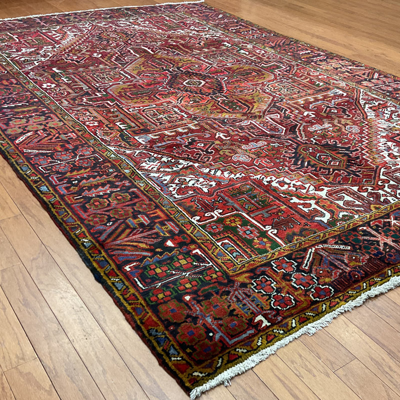 Tapis rectangulaire en laine