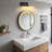 12" Dimmable Led Alabaster Bathroom Vanity Light-1754713088