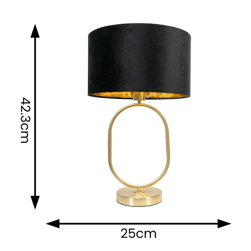 Alechandre Metal Table Lamp, Yes