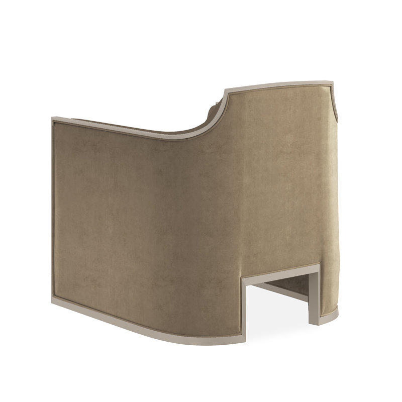 The Cat's Meow Chair, Brown Velvet