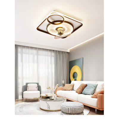 28 cm LED-Deckenventilator Hesser