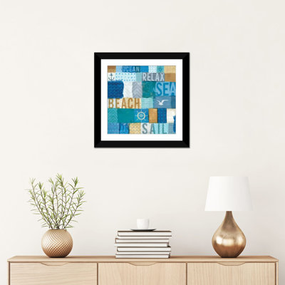 «Beachscape Series: Collage I», impression sur toile