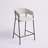 Kamryn Stool in Faux Leather and Metal with Arms and Open Back-1163303437-1132609086-1132609082