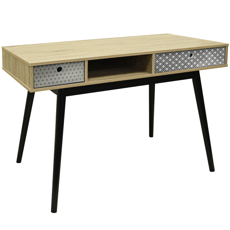 Amapola Solid Wood Base Writing Desk