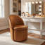 Tabouret de coiffeuse pivotant rembourré-201508553