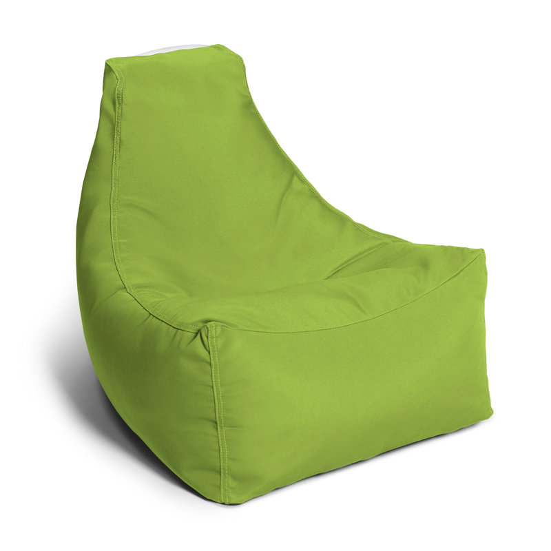 Juniper Jr Outdoor Kids Bean Bag Chair/ Childrens Garden Chair, Lime Sunbrella