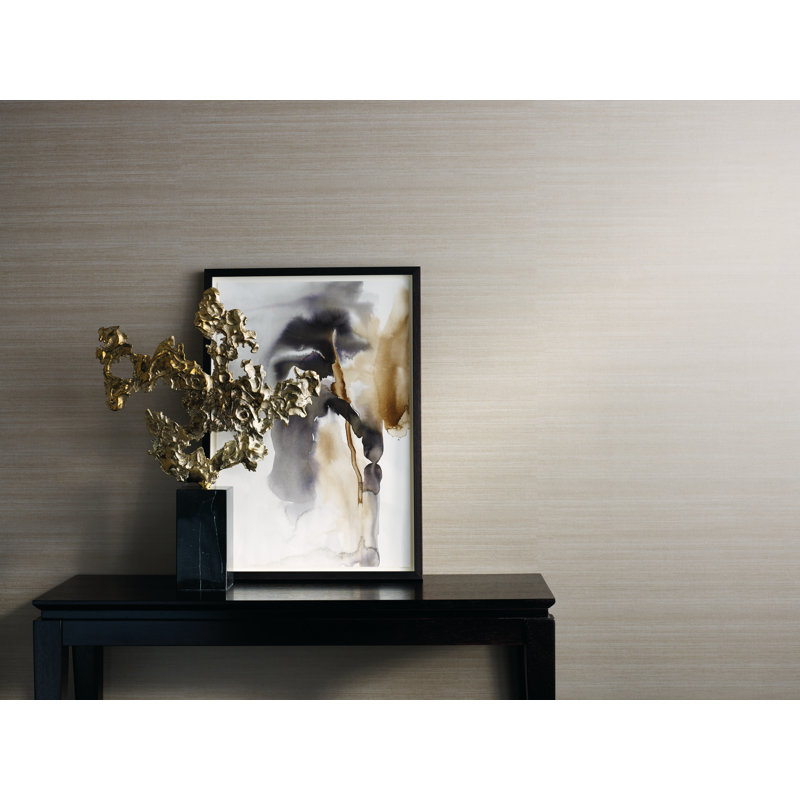 Raw Silk Wallpaper, Pearl
