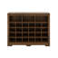 Console de rangement moderne à 24 compartiments pour chaussures - armoire à chaussures élégante avec base incurvée-1798800206