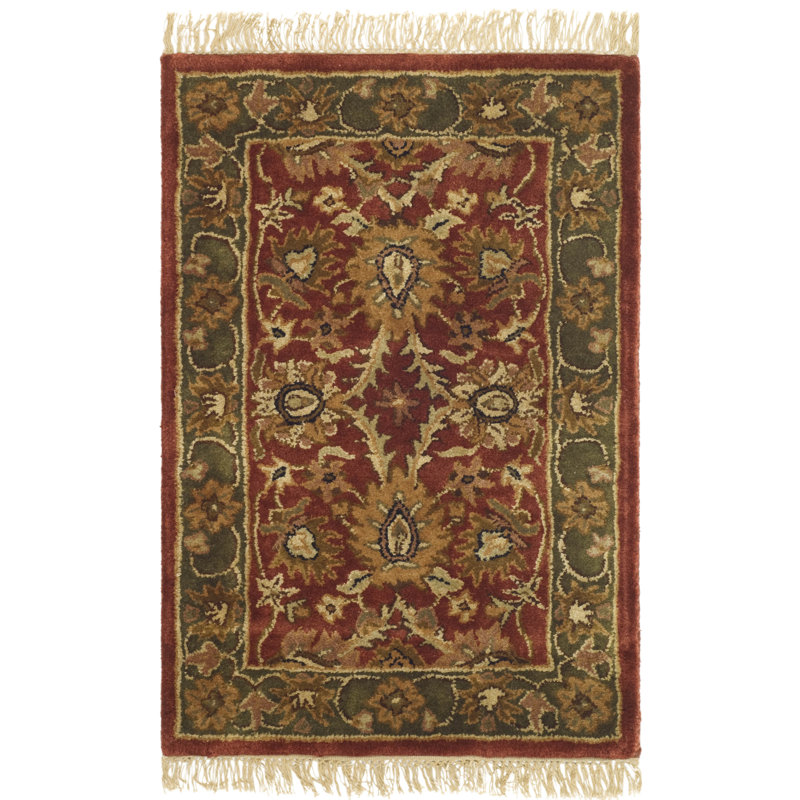 Hand Tufted Wool Rug, 2' x 3' Rectangle