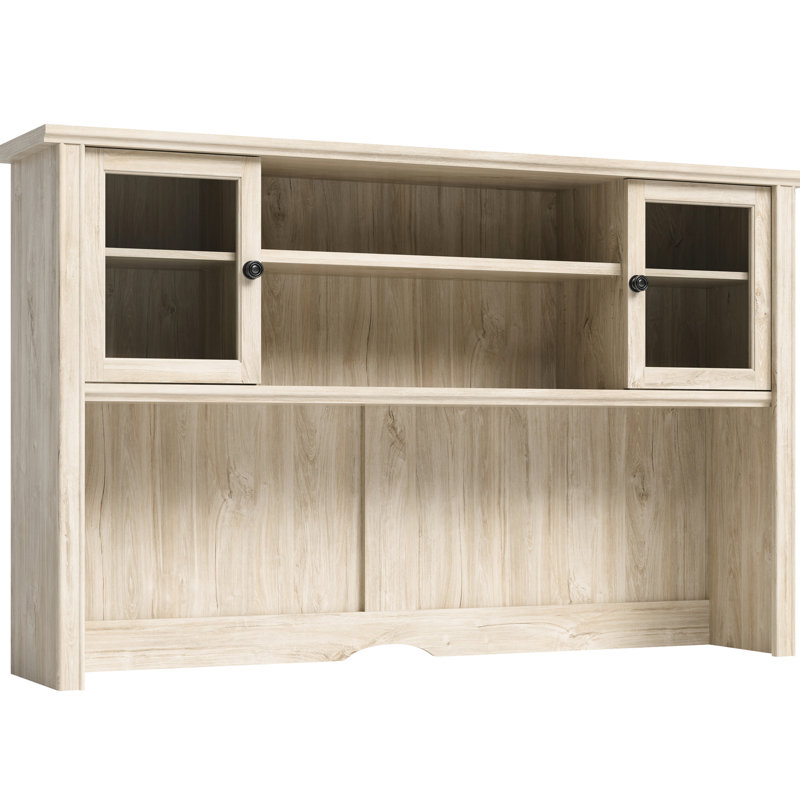 Finition brune pour l'organisation de bureau, 4 tablettes réglables horizontales, dossier fermé, structure en bois d'ingénierie, peut contenir 24 bobines de fil, 16 po x 13 7/8 po, instructions d'assemblage faciles à suivre