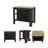 Rockaway 3-Shelf Kitchen Island-884942345